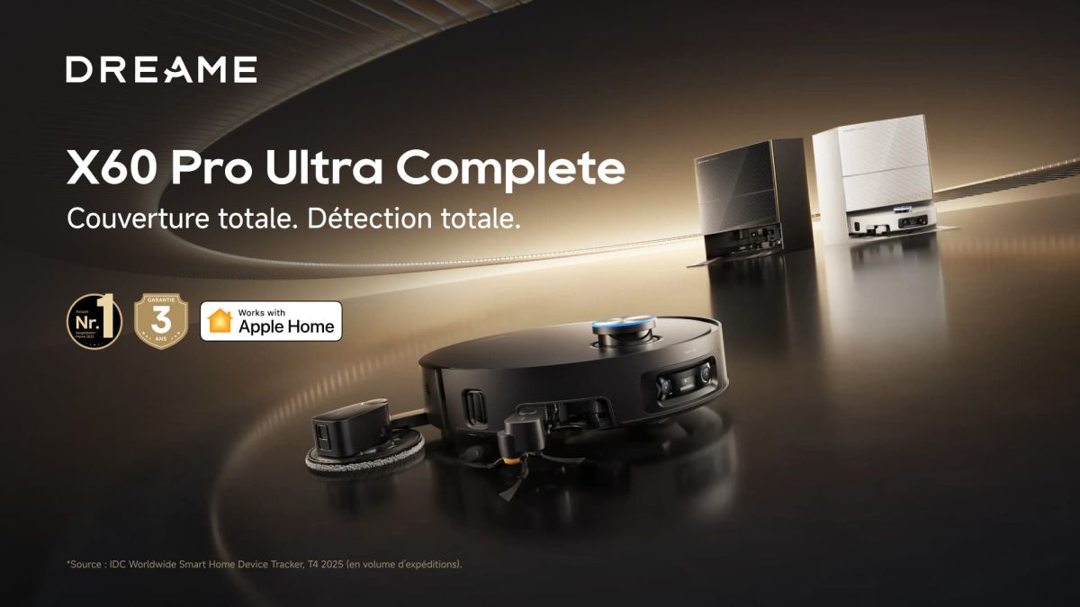Dreame X60 Pro Ultra Complete : l'aspirateur robot qui transforme votre nettoyage