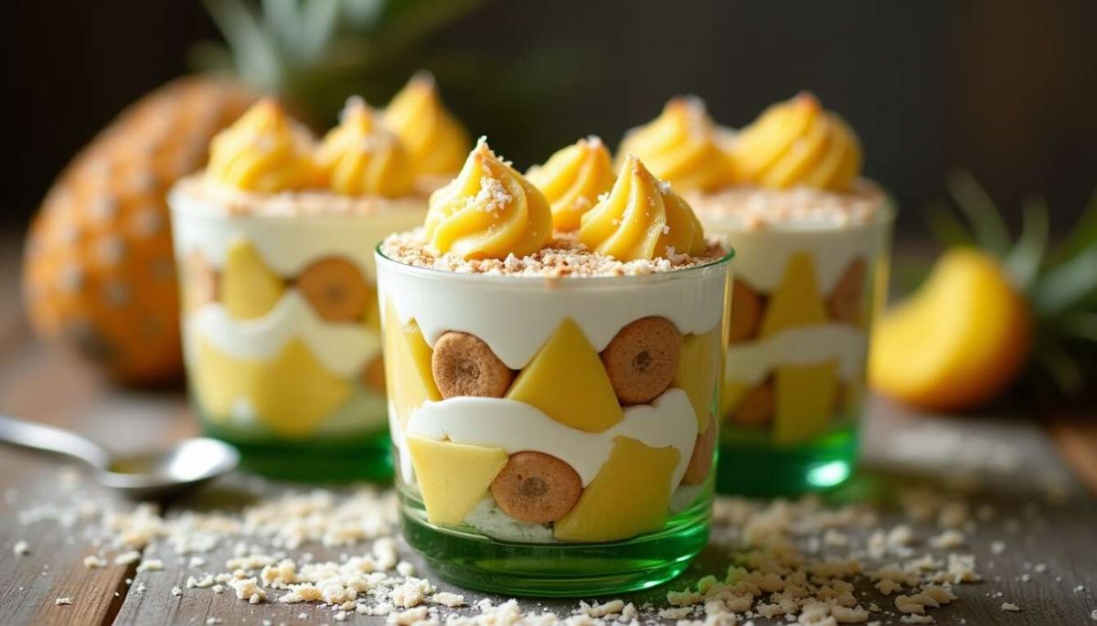 Découvrez le tiramisu ananas coco : un voyage gustatif sous les tropiques
