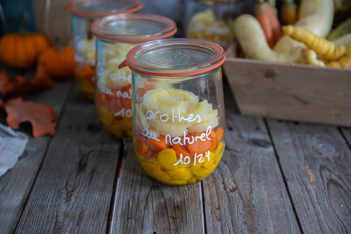 Préservez vos carottes : la méthode des bocaux au naturel