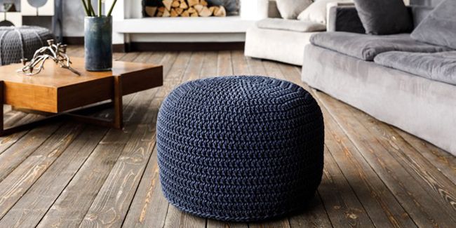 Le pouf : indispensable ou démodé dans nos salons ?