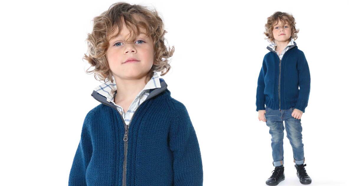 Un blouson tendance à tricoter facilement