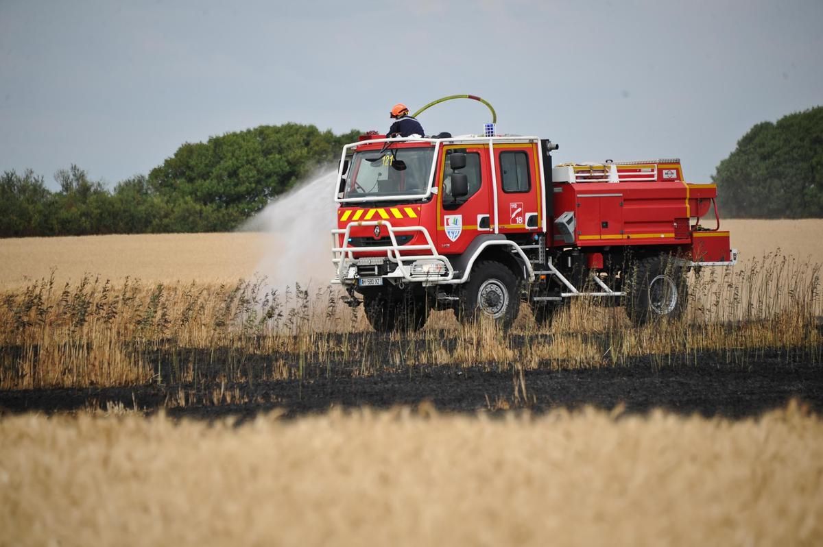 Des départs de feu inquiétants en Charente-Maritime sous la chaleur écrasante
