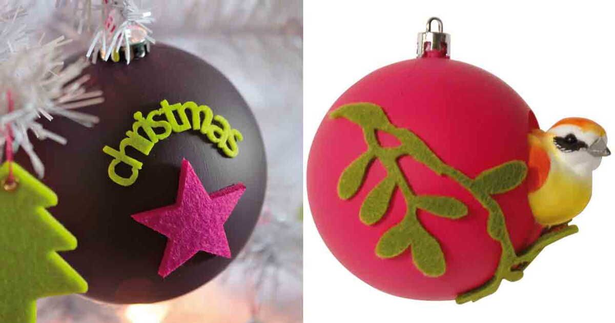 Boules de Noël en feutrine : un projet créatif pour les fêtes