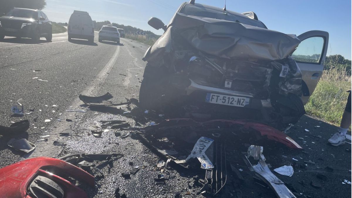 Accident dramatique sur la D725 près de Châtellerault : deux blessés gravitent entre la vie et la mort