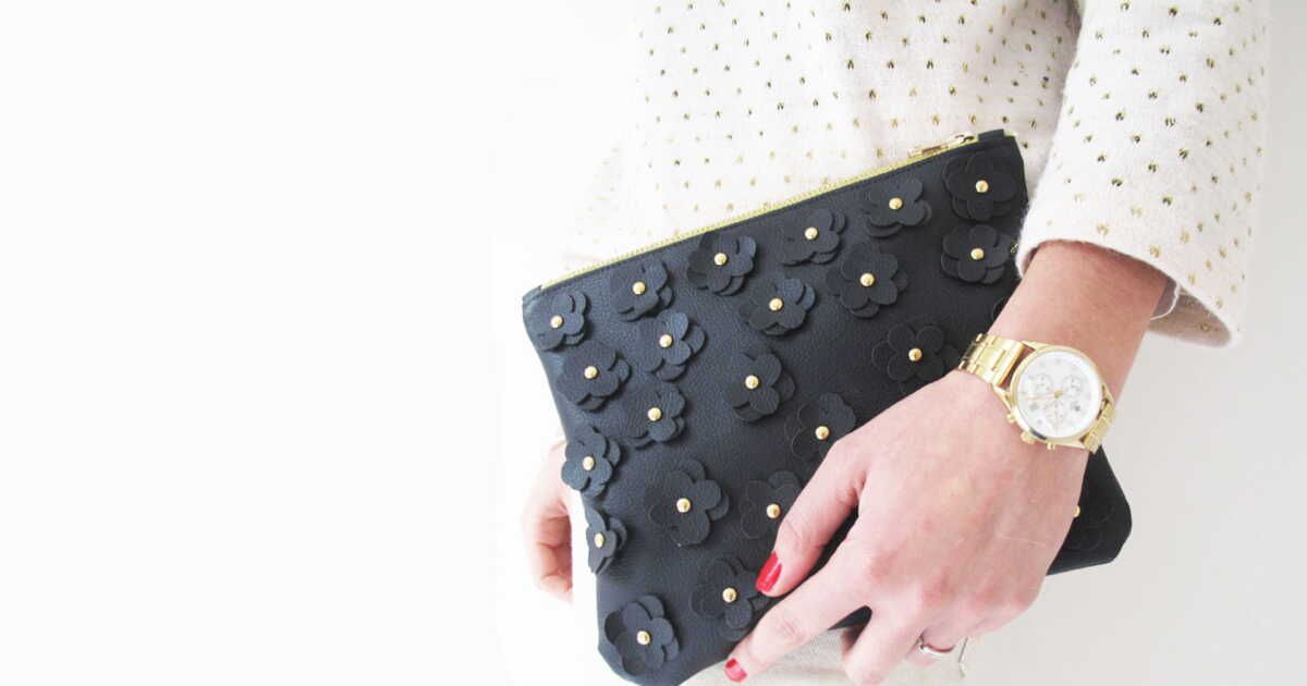 Une pochette chic et délicate