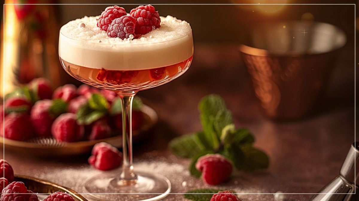 Réveillez vos soirées avec une coupe champenoise à la framboise