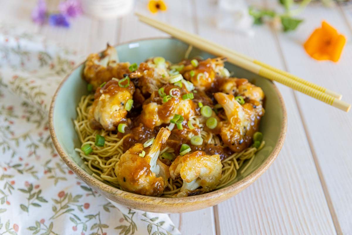 Beignets de chou-fleur à l’aigre-douce