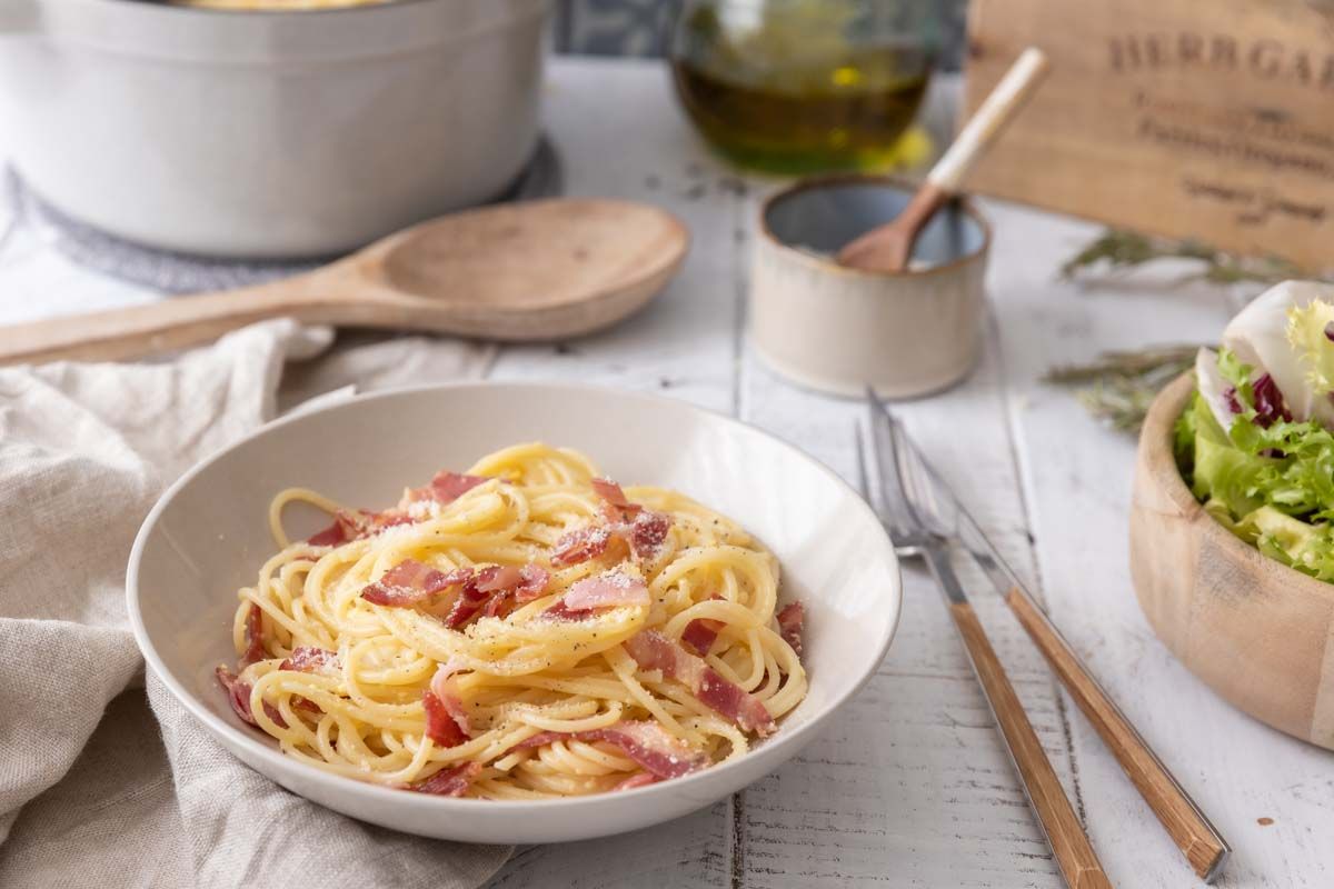 Dégustez la véritable recette italienne des spaghetti carbonara