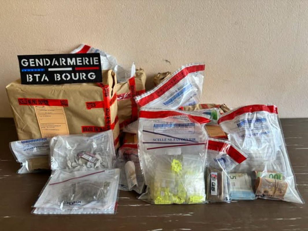 Un réseau de trafic de drogue démantelé en Gironde : un homme en prison