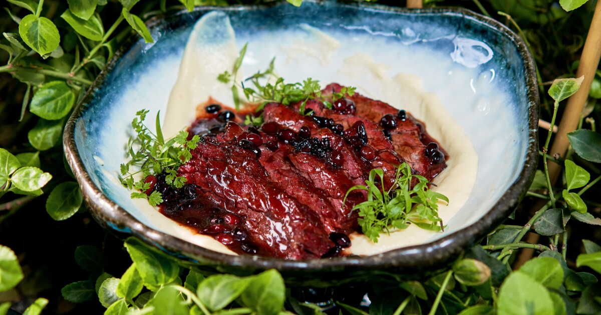 Découvrez la recette facile de bavette sauce échalote par Laurent Mariotte